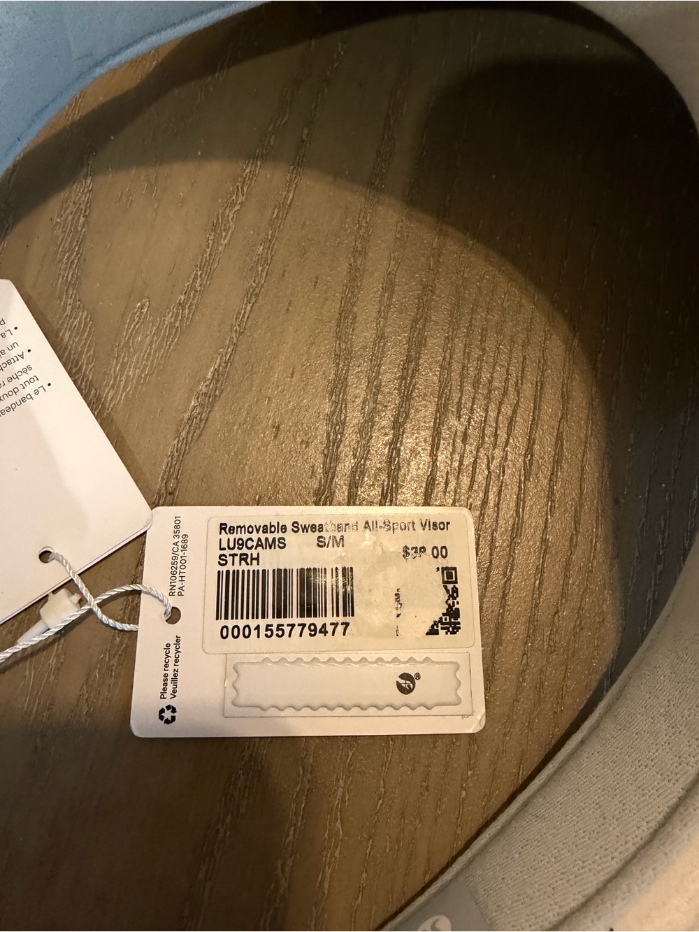 NWT LuluLemon All Sport Visor (S/M) - Picture 6 of 6